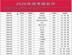 <b>来了2026年东莞城市学院成考报考须知及招生专业</b>